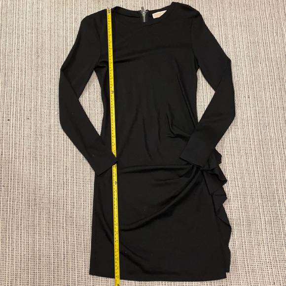 Michael Kors Raffle Side Waist Black Dress - Picture 9 of 11